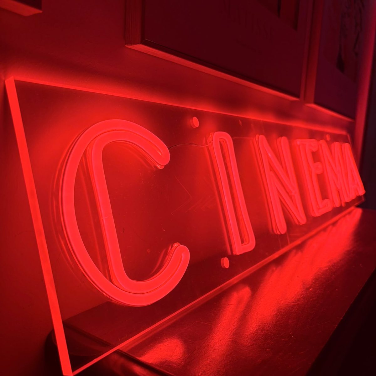 Insegna Led " CINEMA " — foto 3
